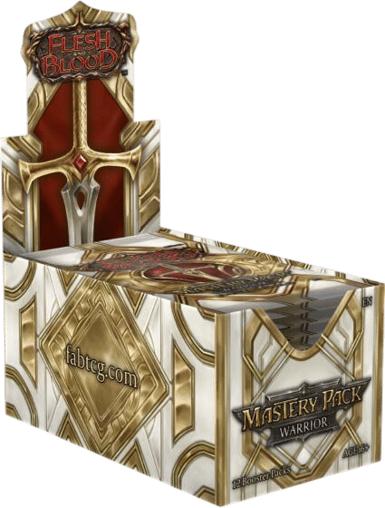 Mastery Pack Warrior Booster Box from Mastery Pack Warrior - Flesh and Blood