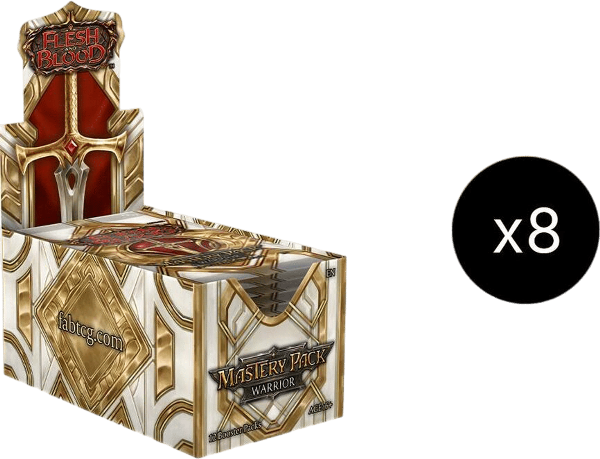Product image for Mastery Pack Warrior Booster Case
