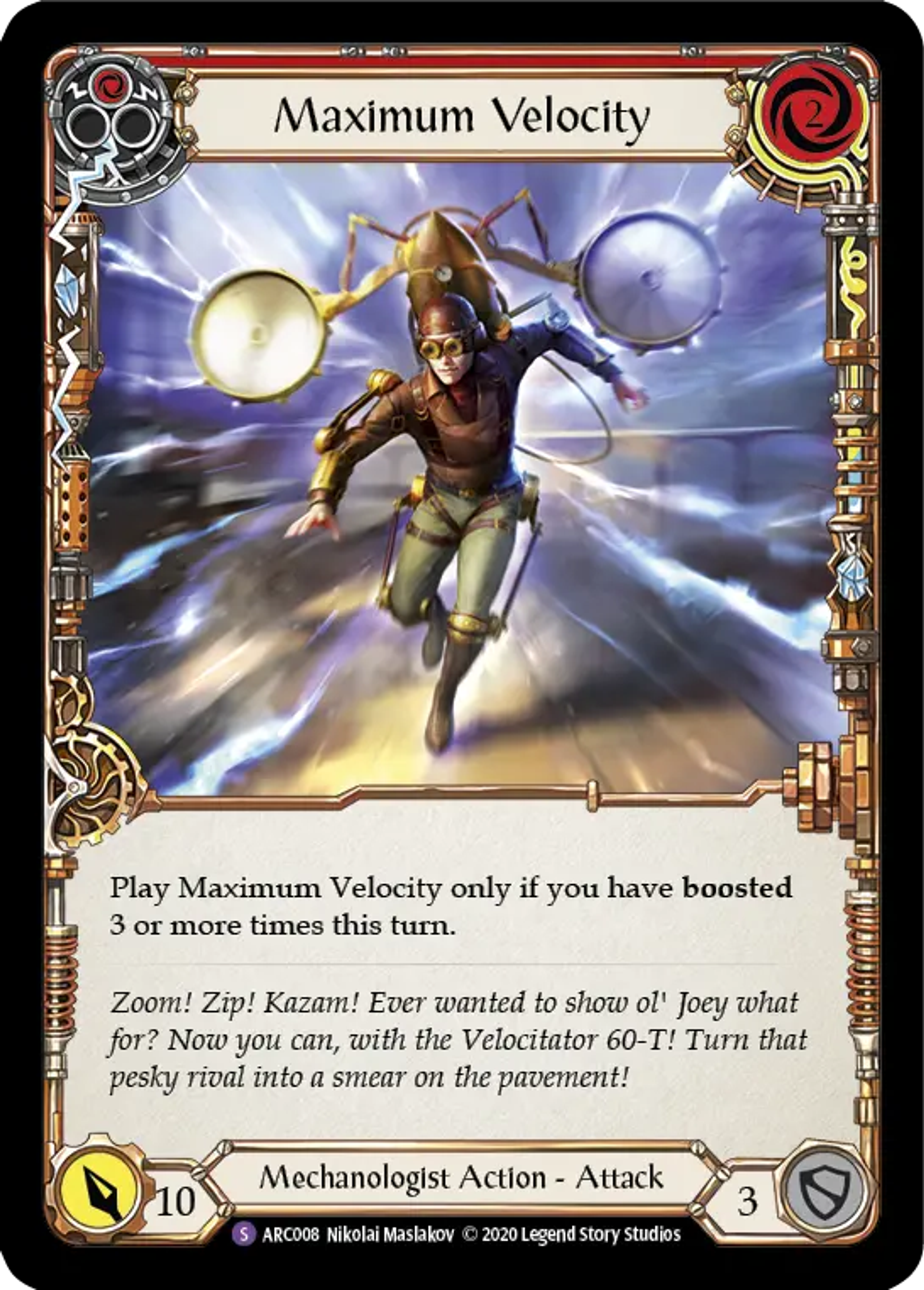 Maximum Velocity — Arcane Rising - Unlimited — Flesh and Blood