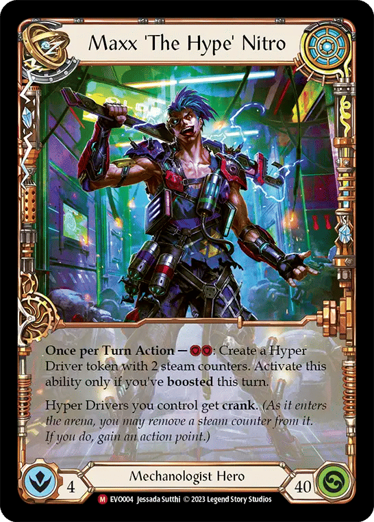 Maxx 'The Hype' Nitro — Bright Lights — Flesh and Blood