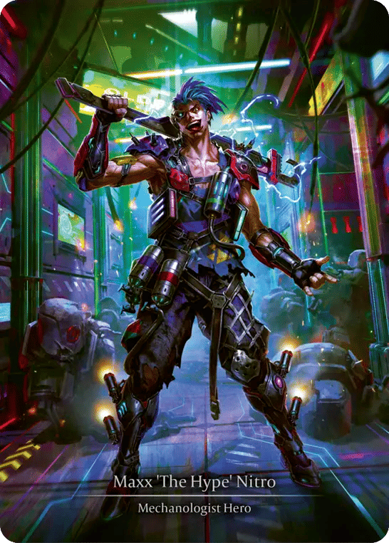 Maxx 'The Hype' Nitro — GEM - Pack 4 — Flesh and Blood