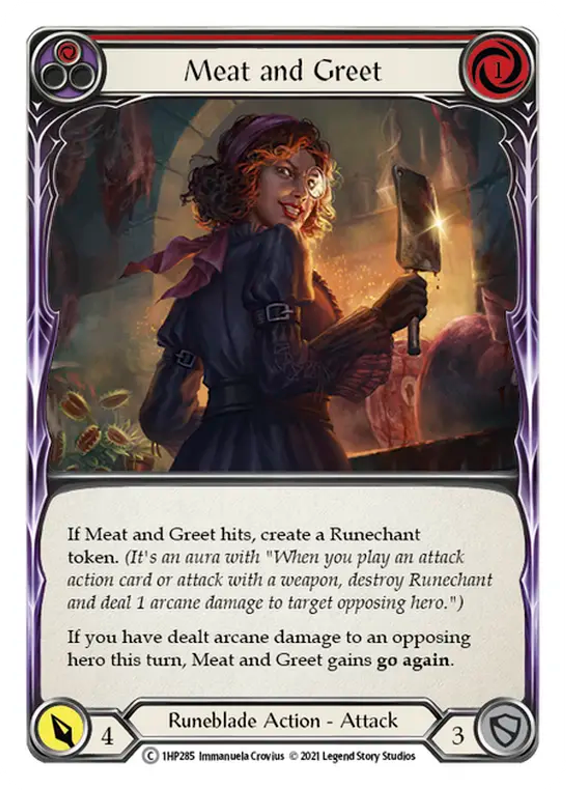 Meat and Greet (Red) — History Pack 1 — Flesh and Blood