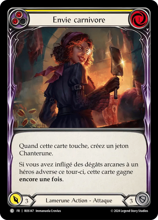Envie carnivore — Rosetta — Flesh and Blood