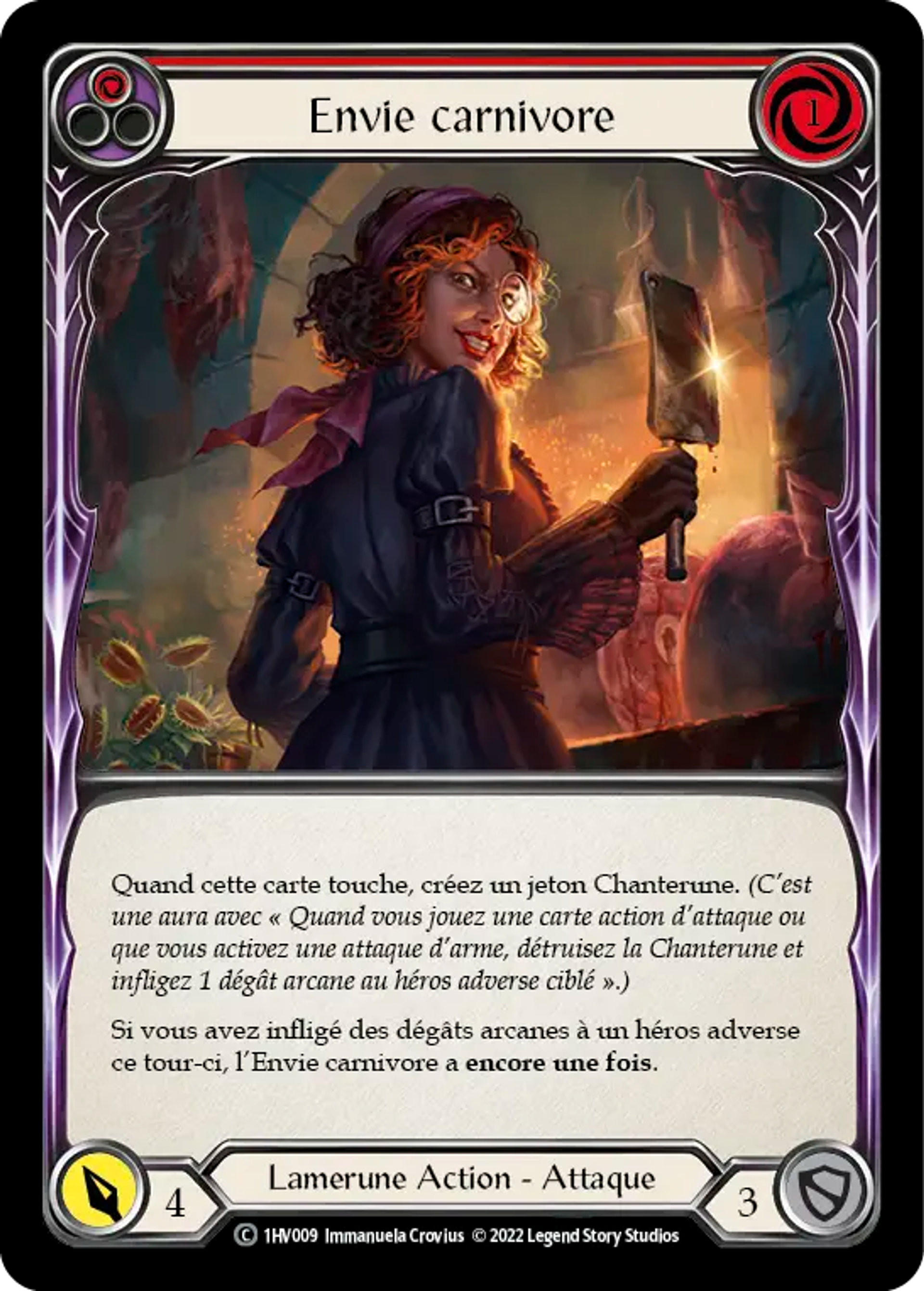 Envie carnivore — Viserai - Blitz Deck — Flesh and Blood