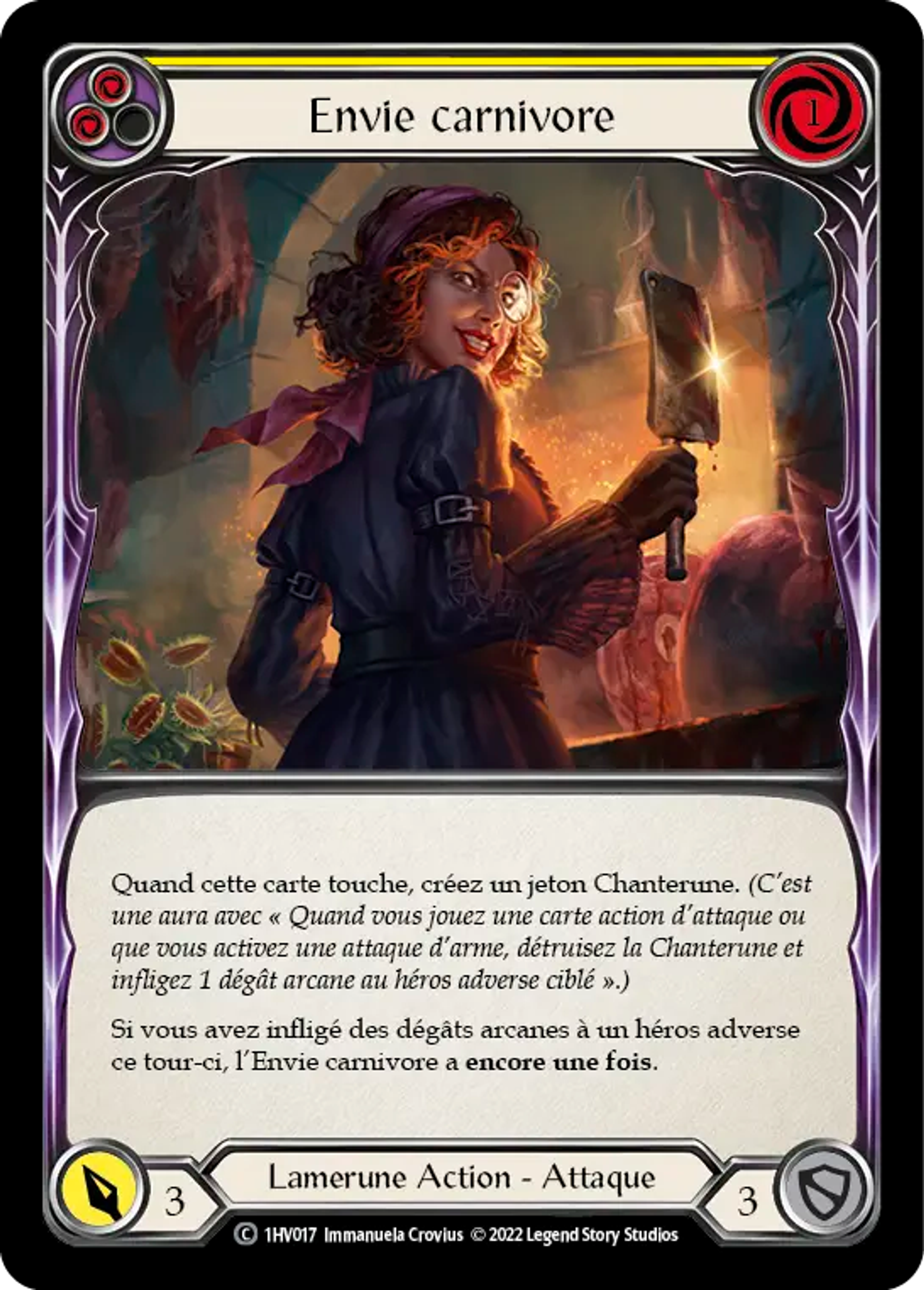 Envie carnivore — Viserai - Blitz Deck — Flesh and Blood