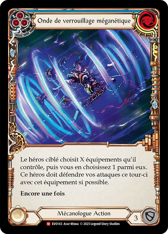 Onde de verrouillage méganétique — Bright Lights — Flesh and Blood