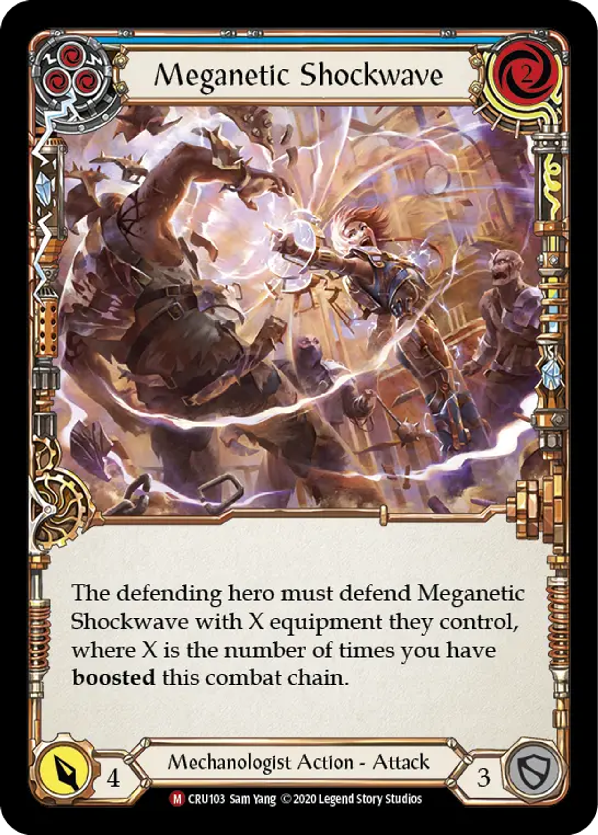Meganetic Shockwave — Crucible of War — Flesh and Blood