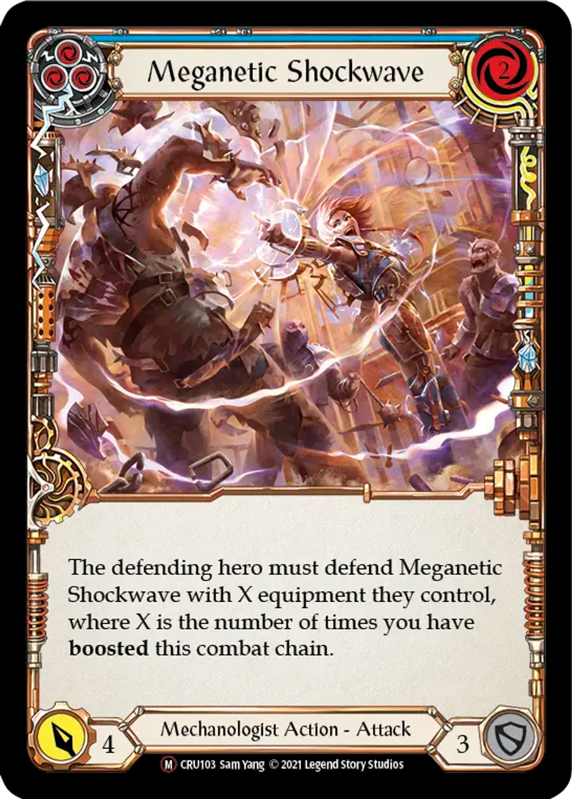Meganetic Shockwave — Crucible of War - Unlimited — Flesh and Blood