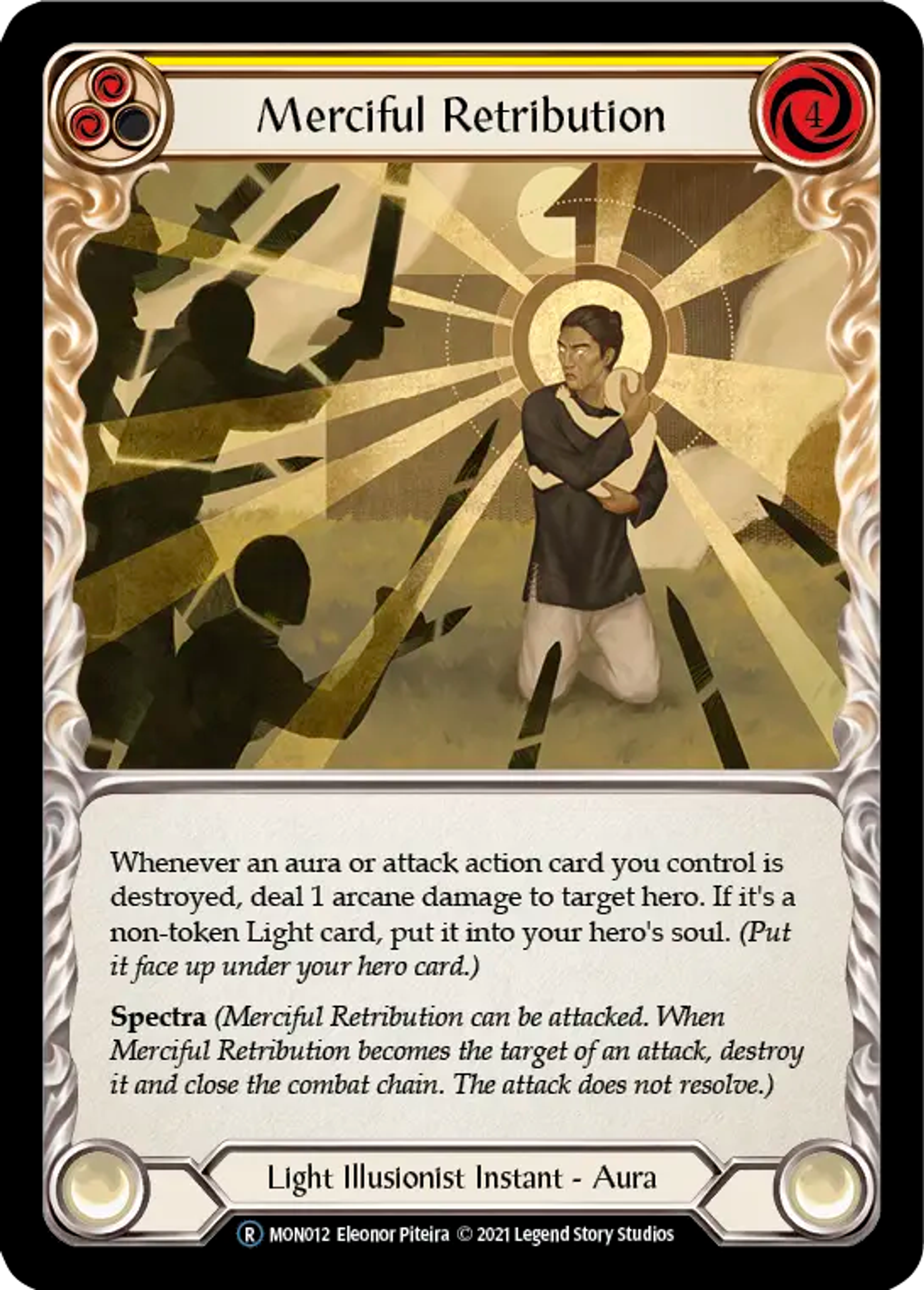 Merciful Retribution (Yellow) — Monarch - Unlimited — Flesh and Blood