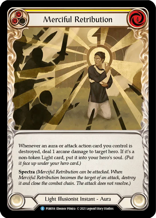 Merciful Retribution (Yellow) — Prism - Blitz Deck — Flesh and Blood