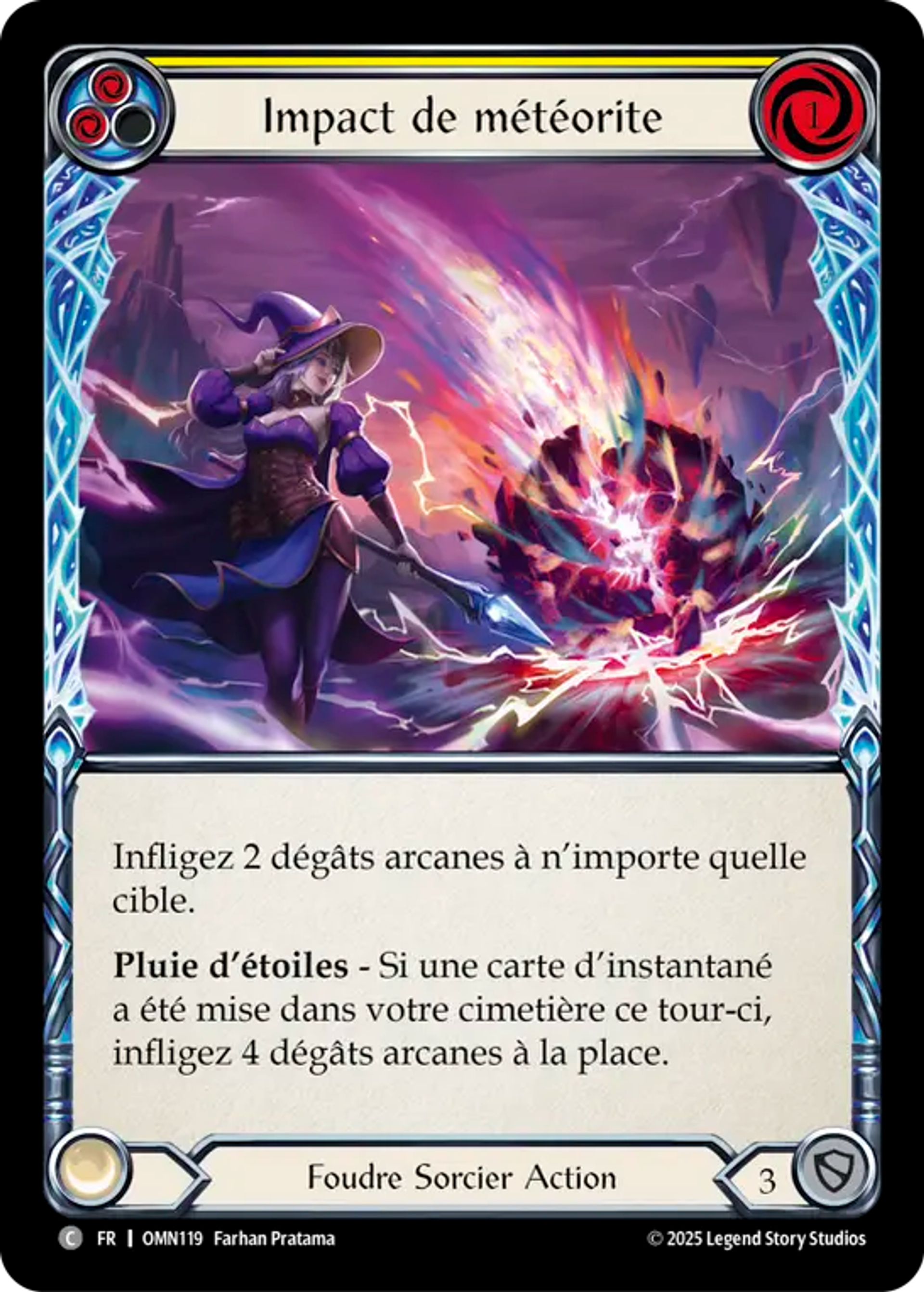 Impact de météorite — Omens of the Third Age — Flesh and Blood