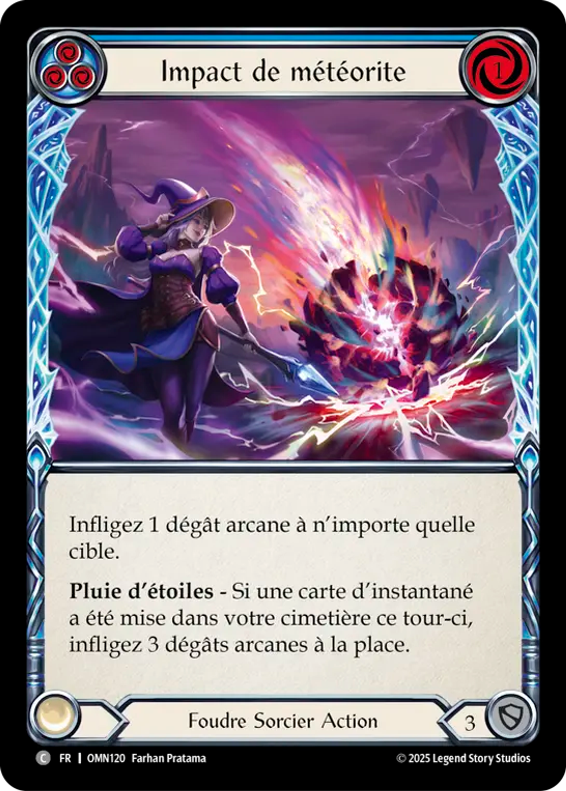 Impact de météorite — Omens of the Third Age — Flesh and Blood