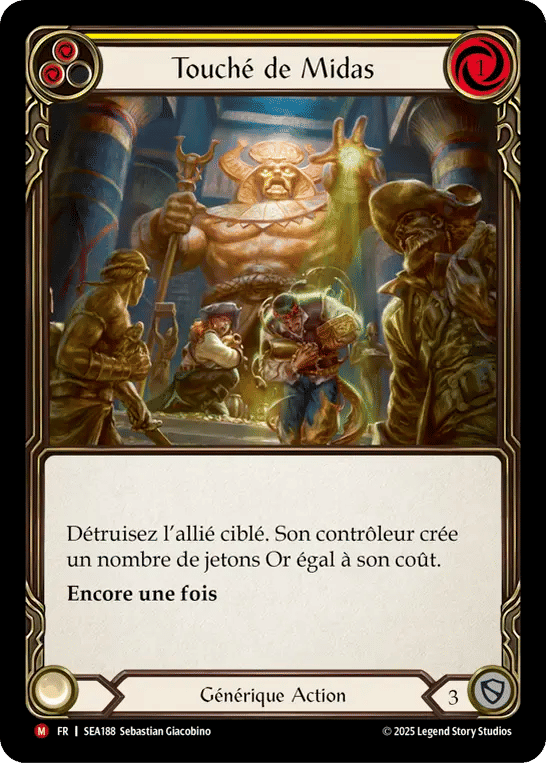 Touché de Midas — High Seas — Flesh and Blood