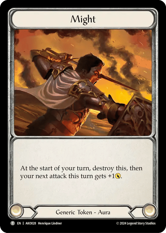 Might — Armory Deck - Kayo, Armed and Dangerous — Flesh and Blood