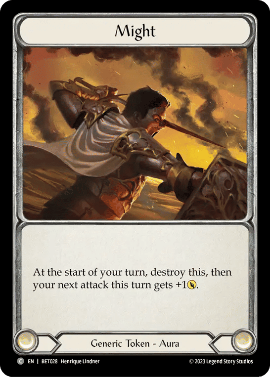 Might — Betsy - Heavy Hitters Blitz Deck — Flesh and Blood