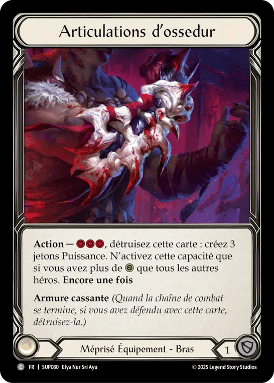 Articulations d’ossedur — Super Slam — Flesh and Blood