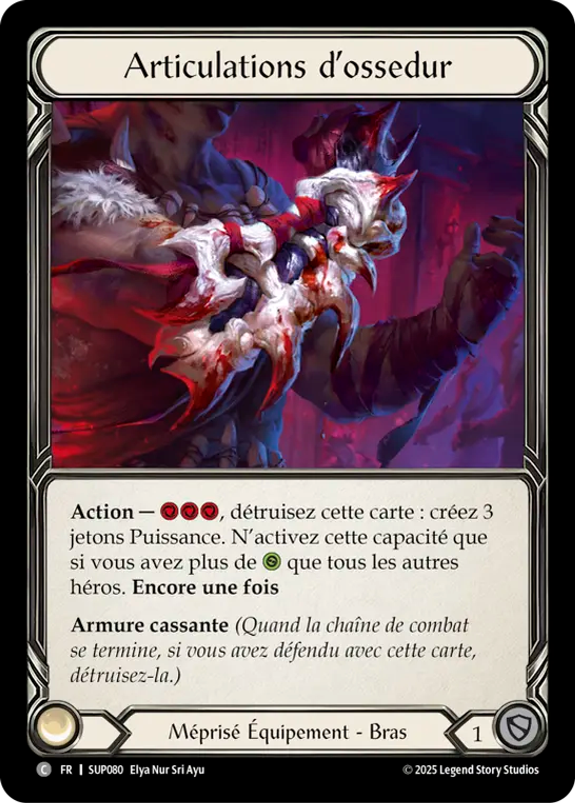 Articulations d’ossedur — Super Slam — Flesh and Blood