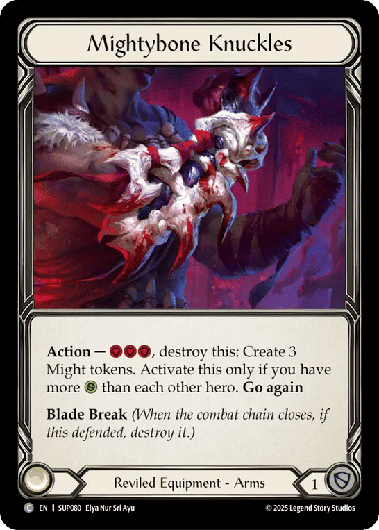 Articulations d’ossedur — Super Slam — Flesh and Blood