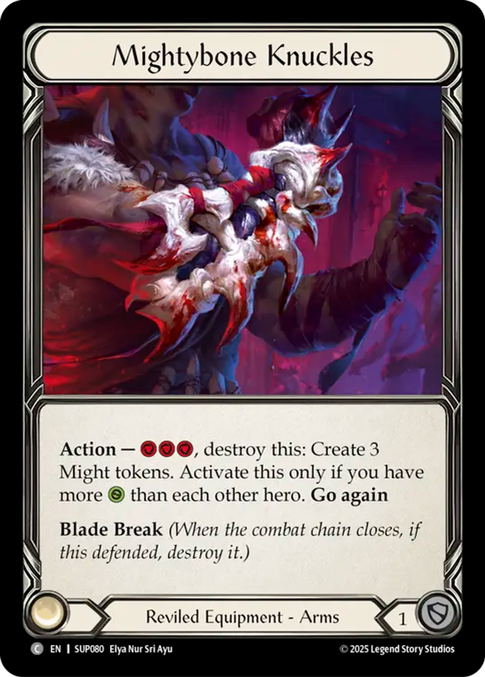 Mightybone Knuckles — Super Slam — Flesh and Blood
