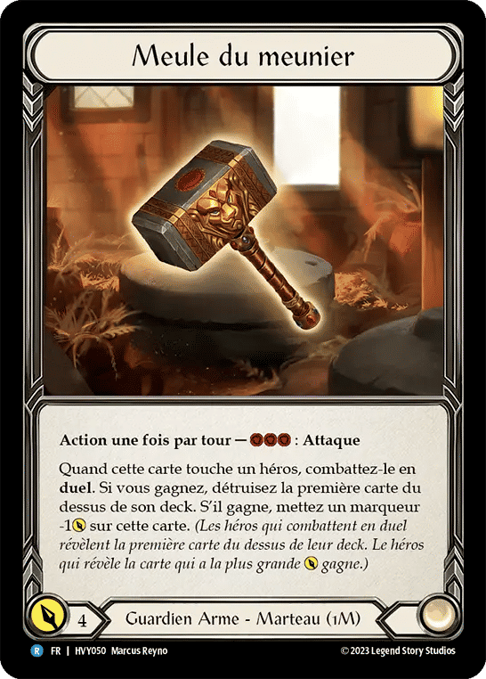 Meule du meunier — Heavy Hitters — Flesh and Blood