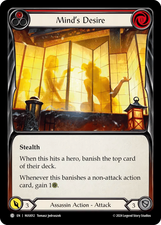 Mind's Desire (Red) — Nuu - Blitz Deck — Flesh and Blood