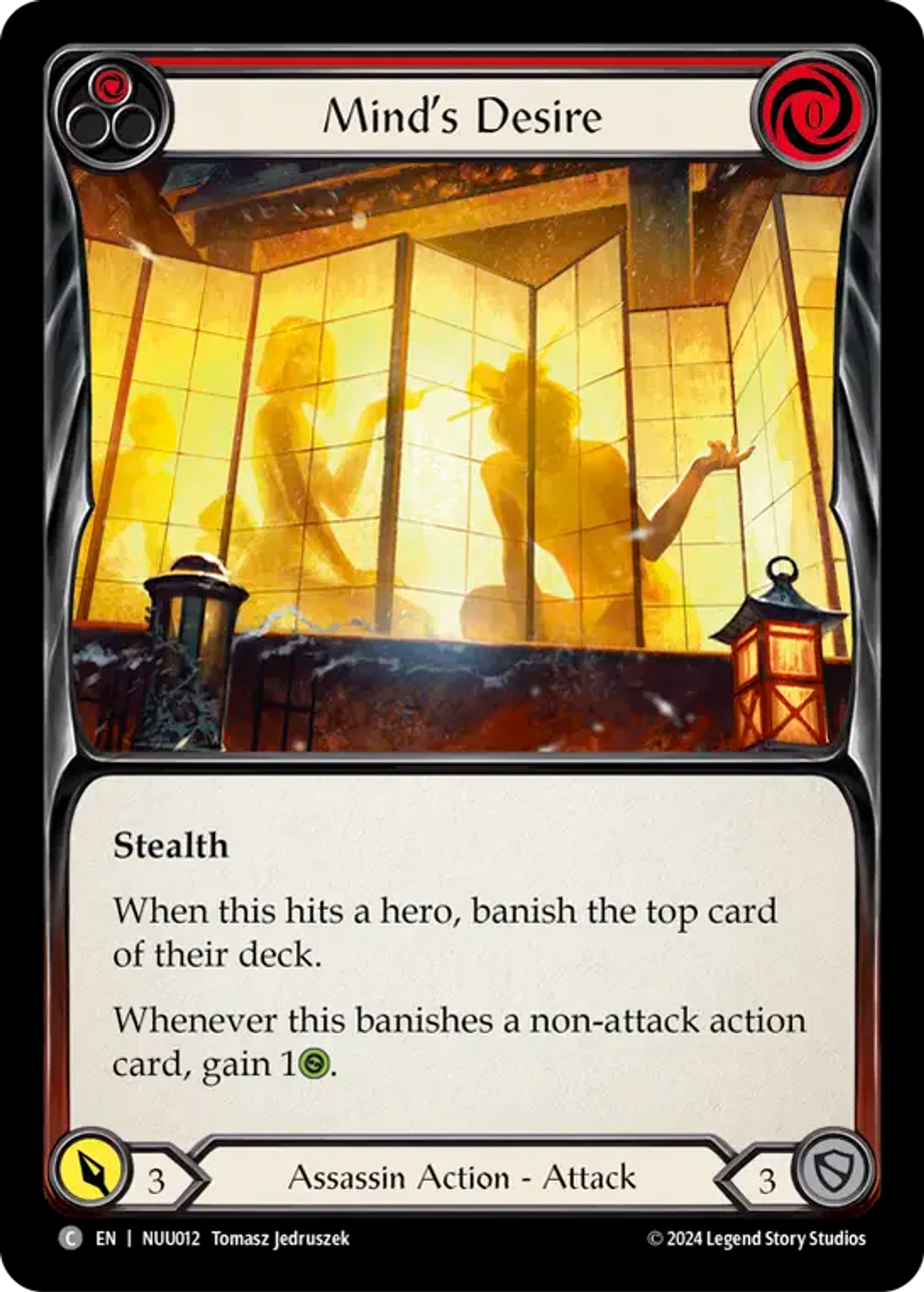 Mind's Desire (Red) — Nuu - Blitz Deck — Flesh and Blood