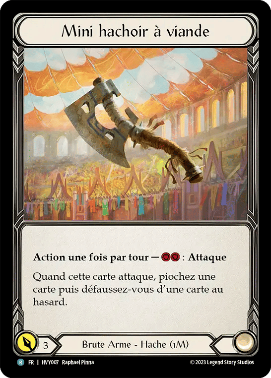 Mini hachoir à viande — Heavy Hitters — Flesh and Blood