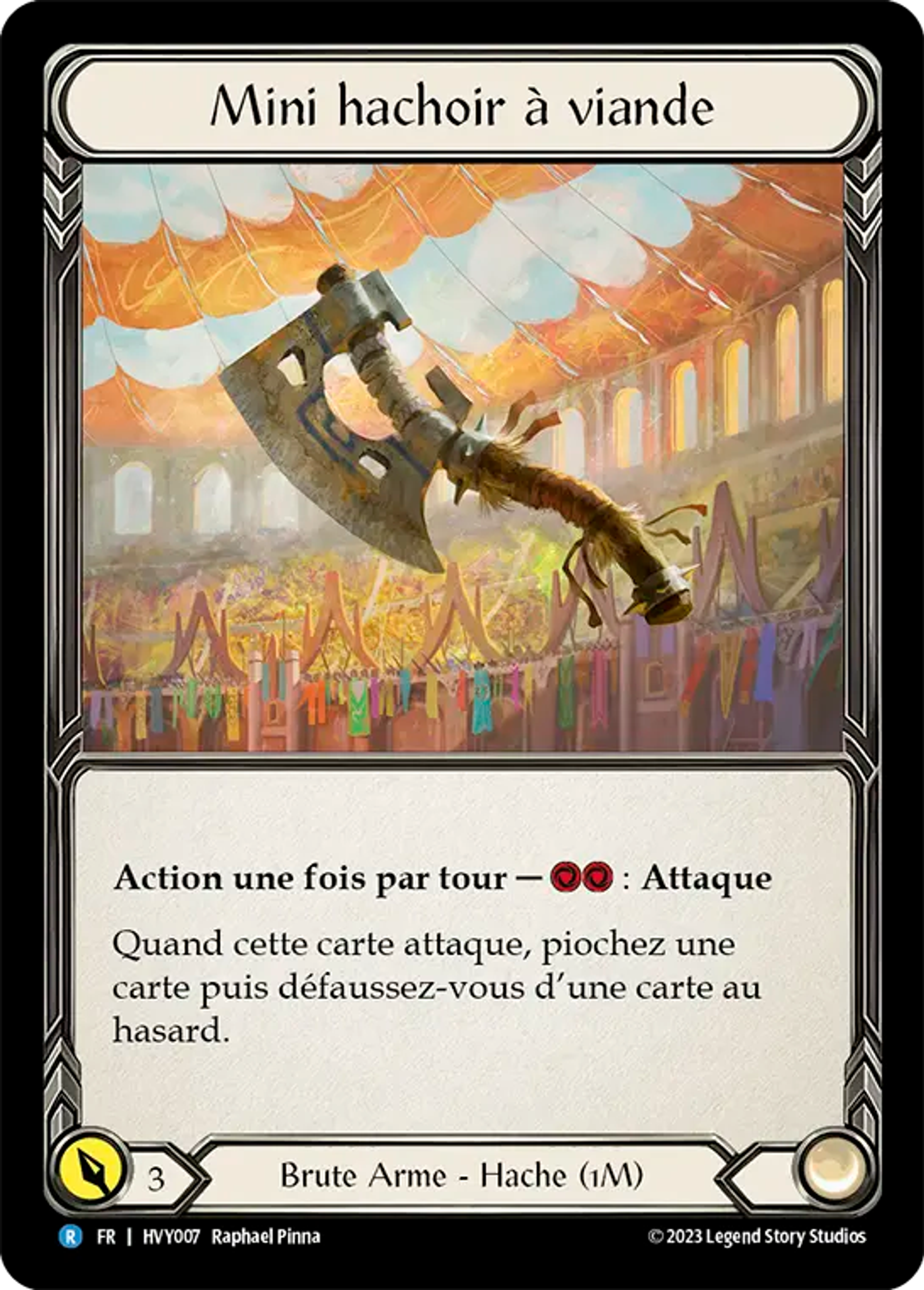 Mini hachoir à viande — Heavy Hitters — Flesh and Blood