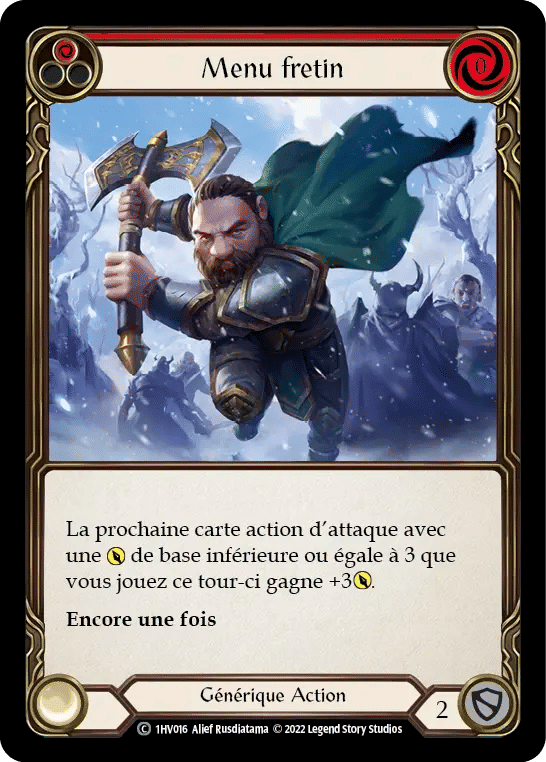 Menu fretin — Viserai - Blitz Deck — Flesh and Blood