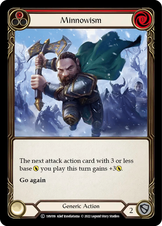 Minnowism (Red) — Viserai - Blitz Deck — Flesh and Blood