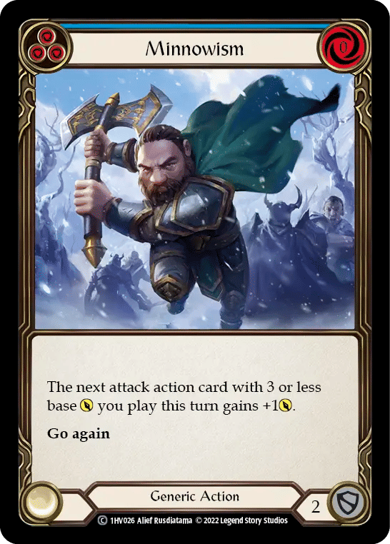 Minnowism (Blue) — Viserai - Blitz Deck — Flesh and Blood