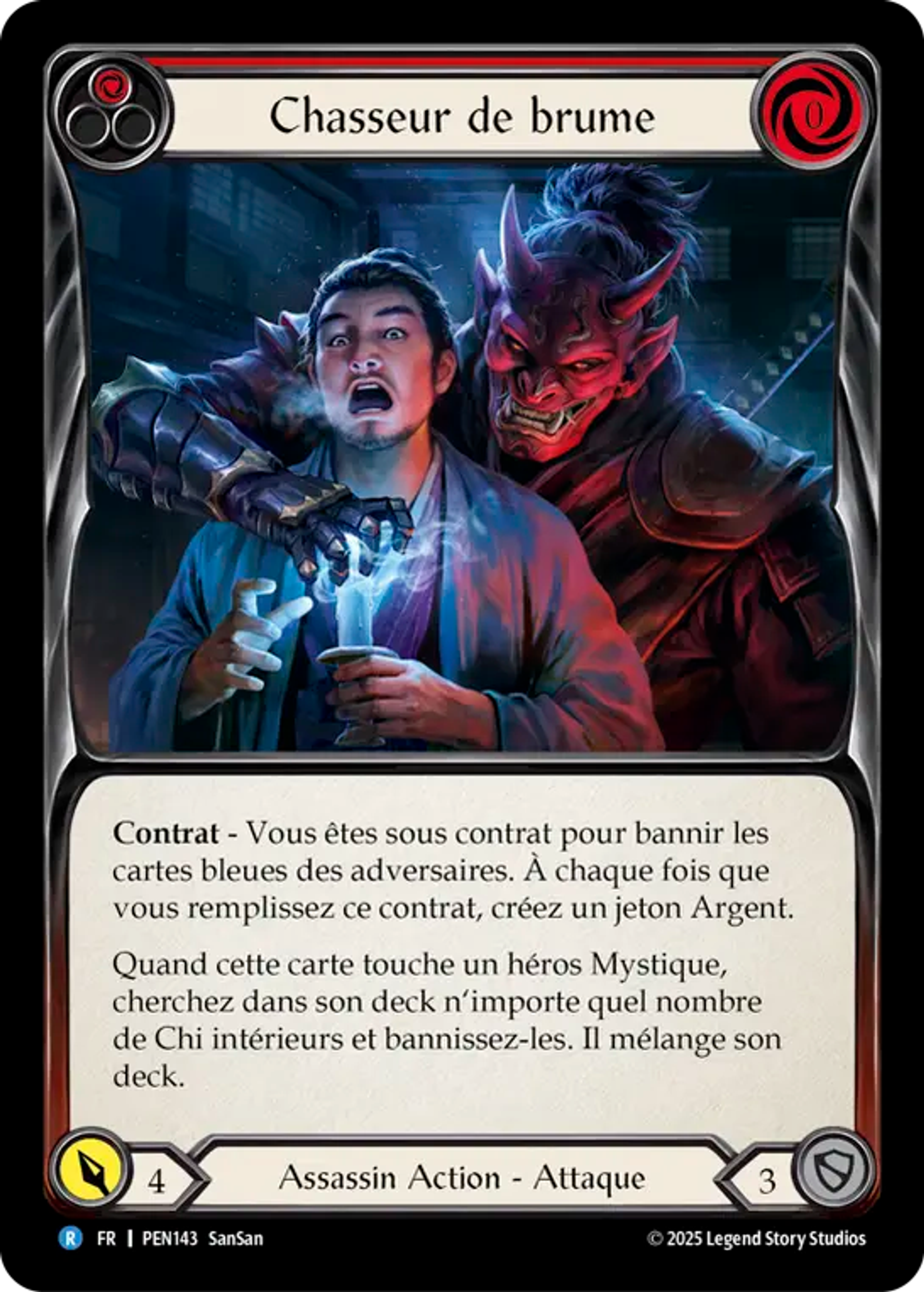 Mist Hunter (Red) — Compendium of Rathe — Flesh and Blood