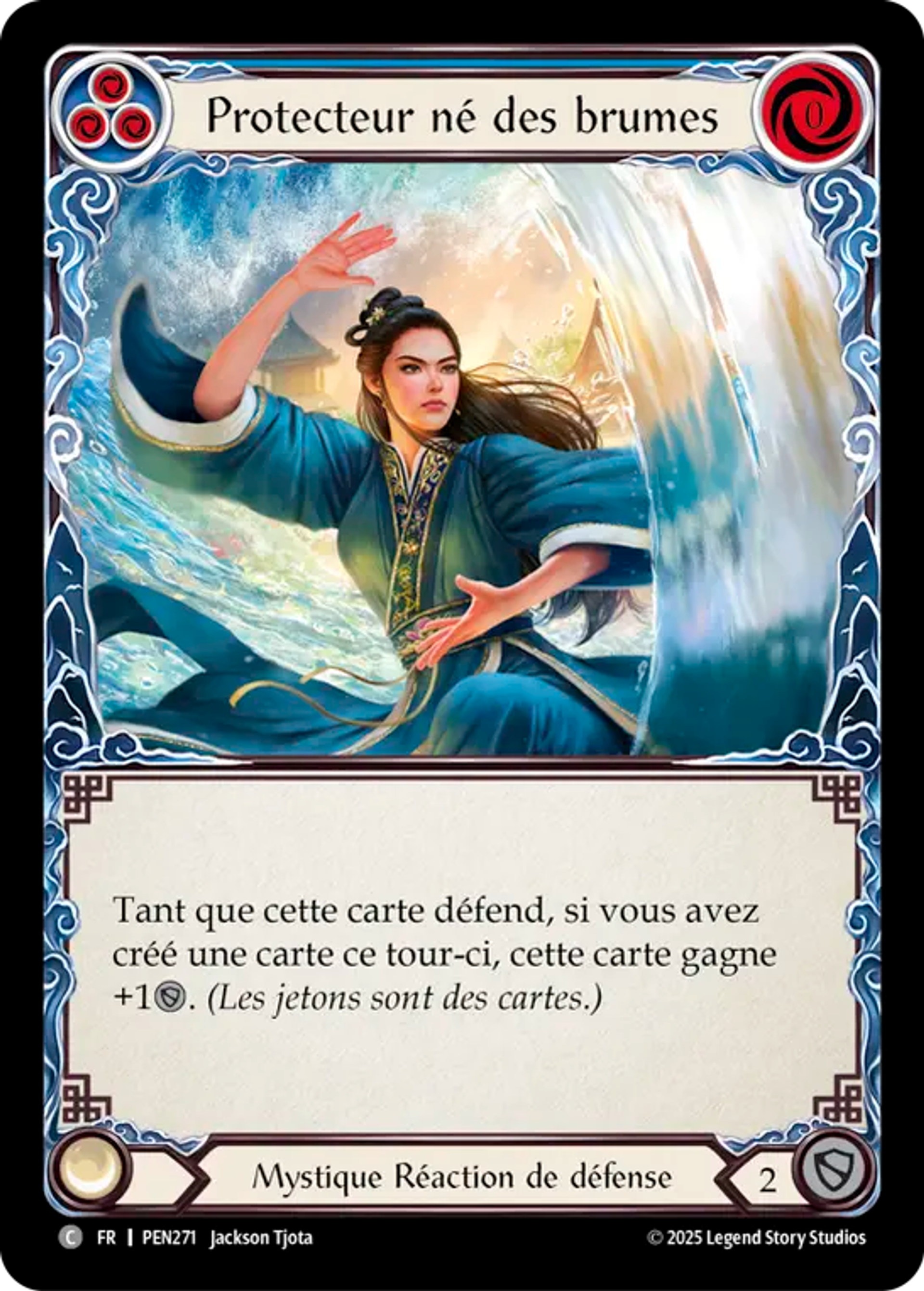 Mistborn Protector (Blue) — Compendium of Rathe — Flesh and Blood