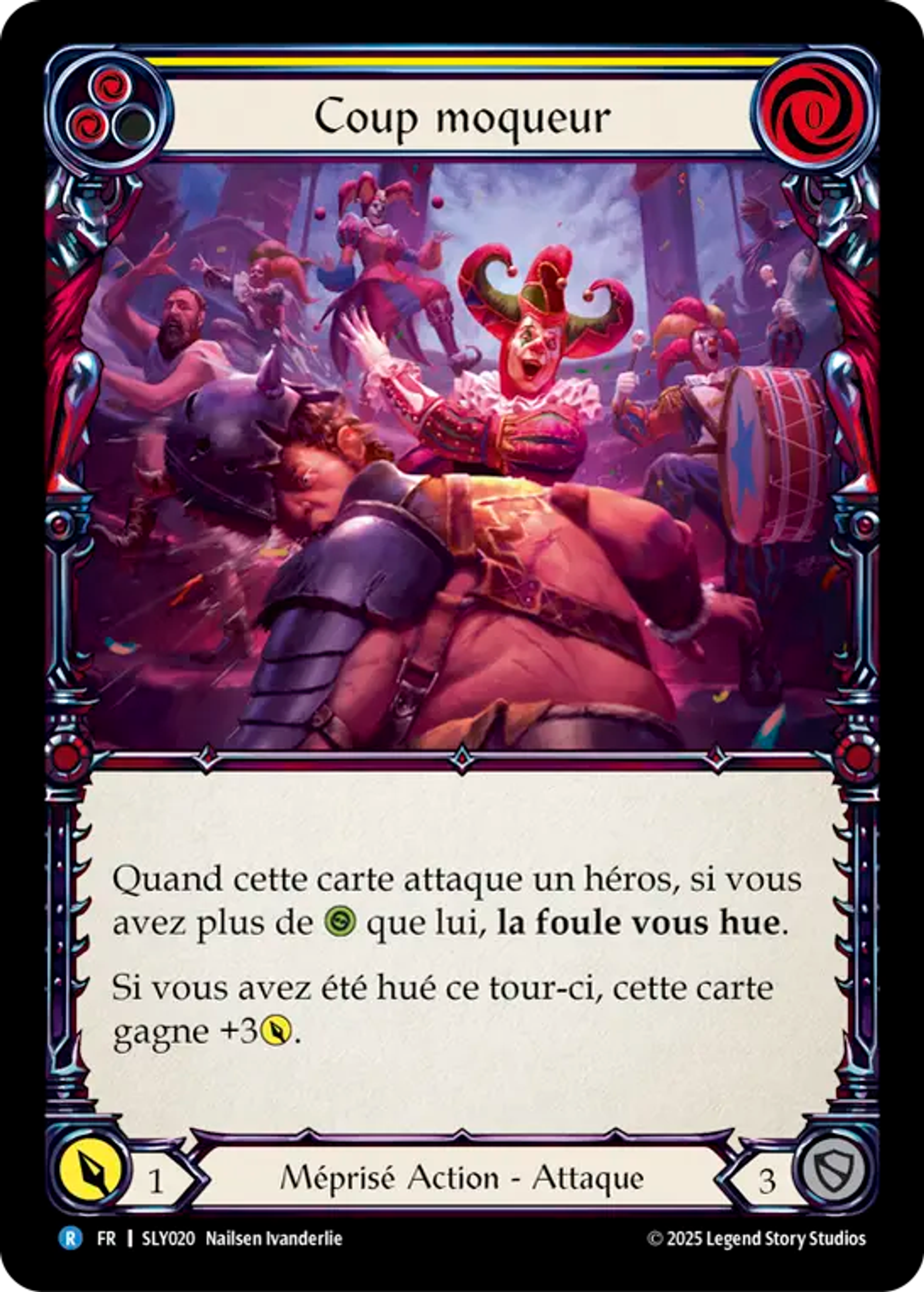 Coup moqueur — Silver Age Chapter 3 - Lyath Goldmane — Flesh and Blood
