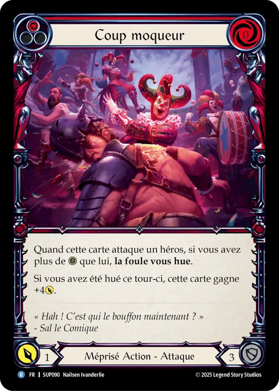 Coup moqueur — Super Slam — Flesh and Blood