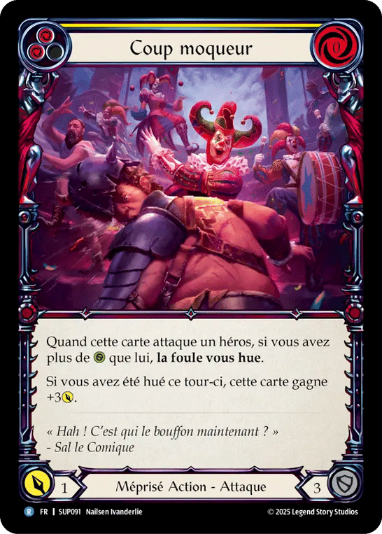 Coup moqueur — Super Slam — Flesh and Blood
