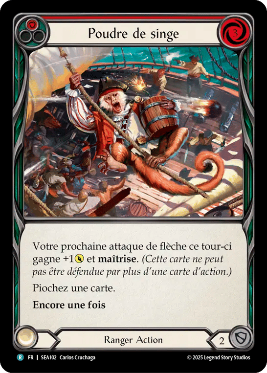 Poudre de singe — High Seas — Flesh and Blood