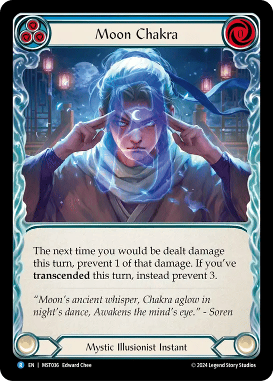 Moon Chakra (Blue) from Part the Mistveil - Flesh and Blood