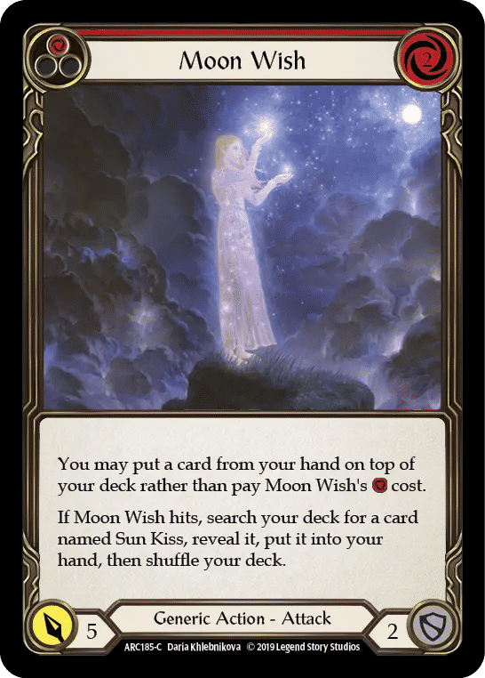 Moon Wish (Red) — Arcane Rising — Flesh and Blood