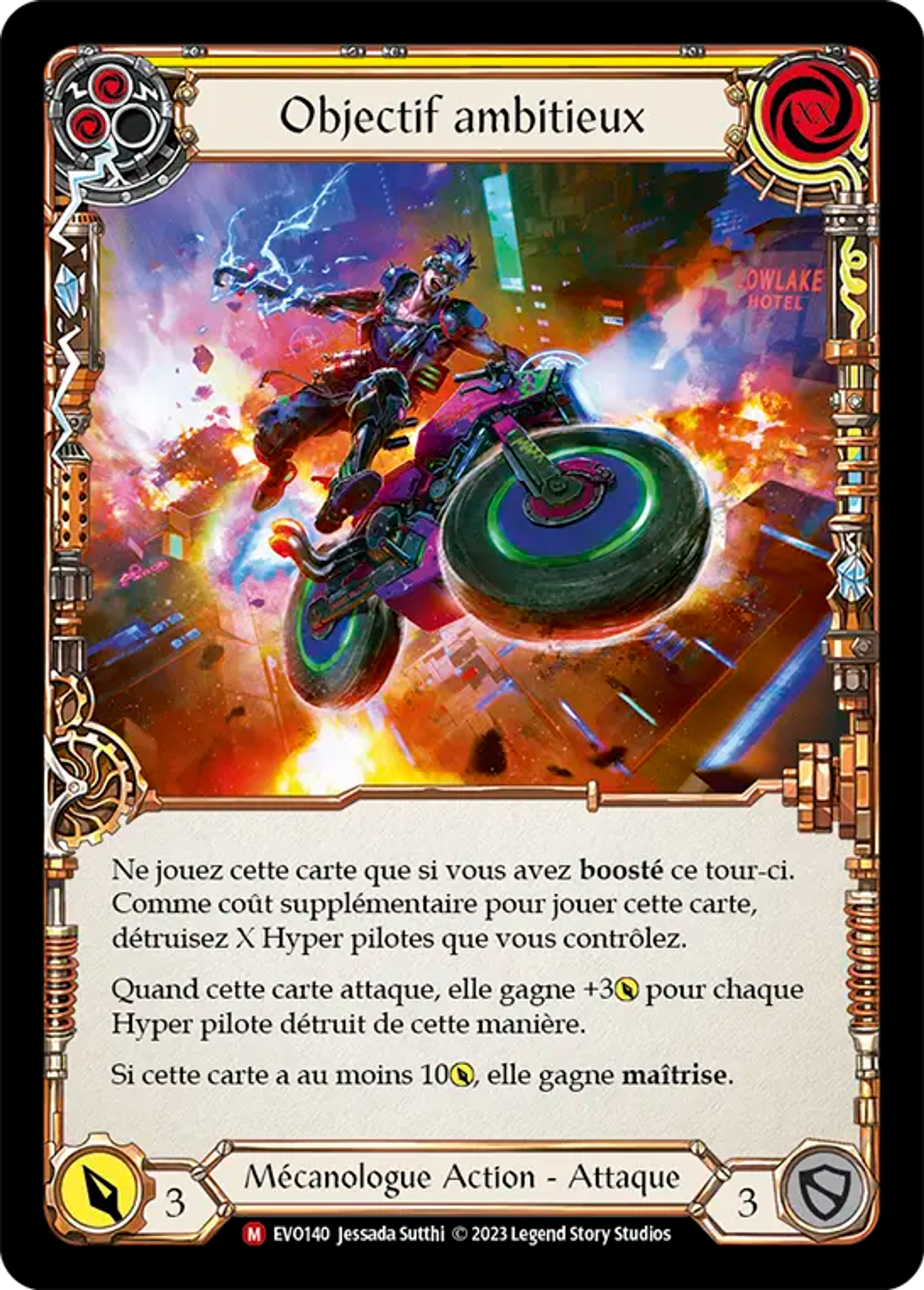 Tir vers la lune — Bright Lights — Flesh and Blood