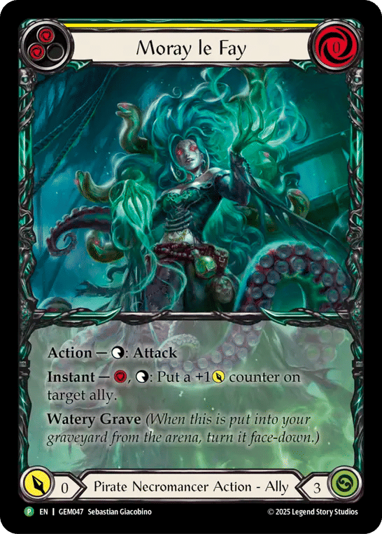 Moray le Fay — GEM - Pack 2 — Flesh and Blood