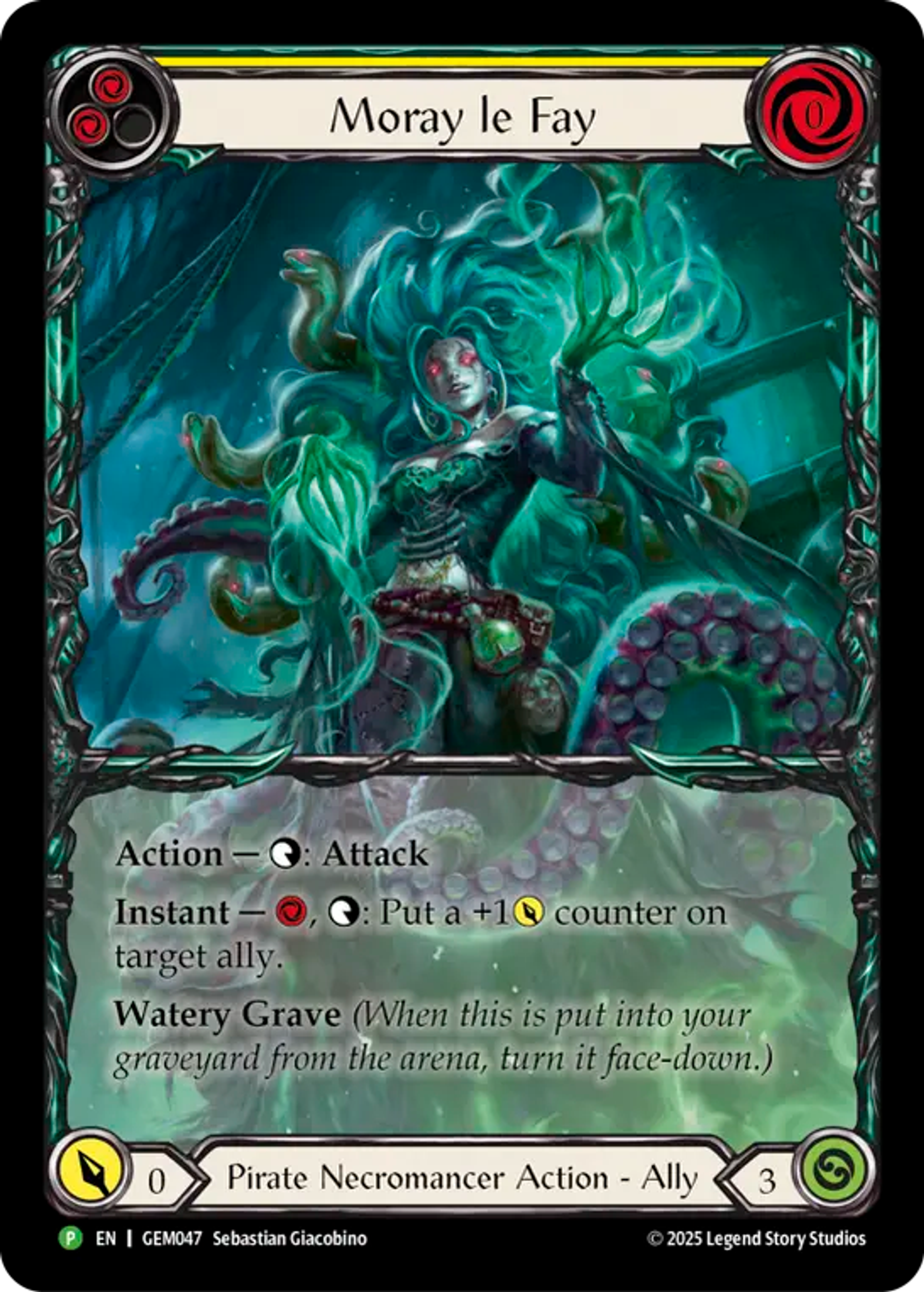 Moray le Fay — GEM - Pack 2 — Flesh and Blood