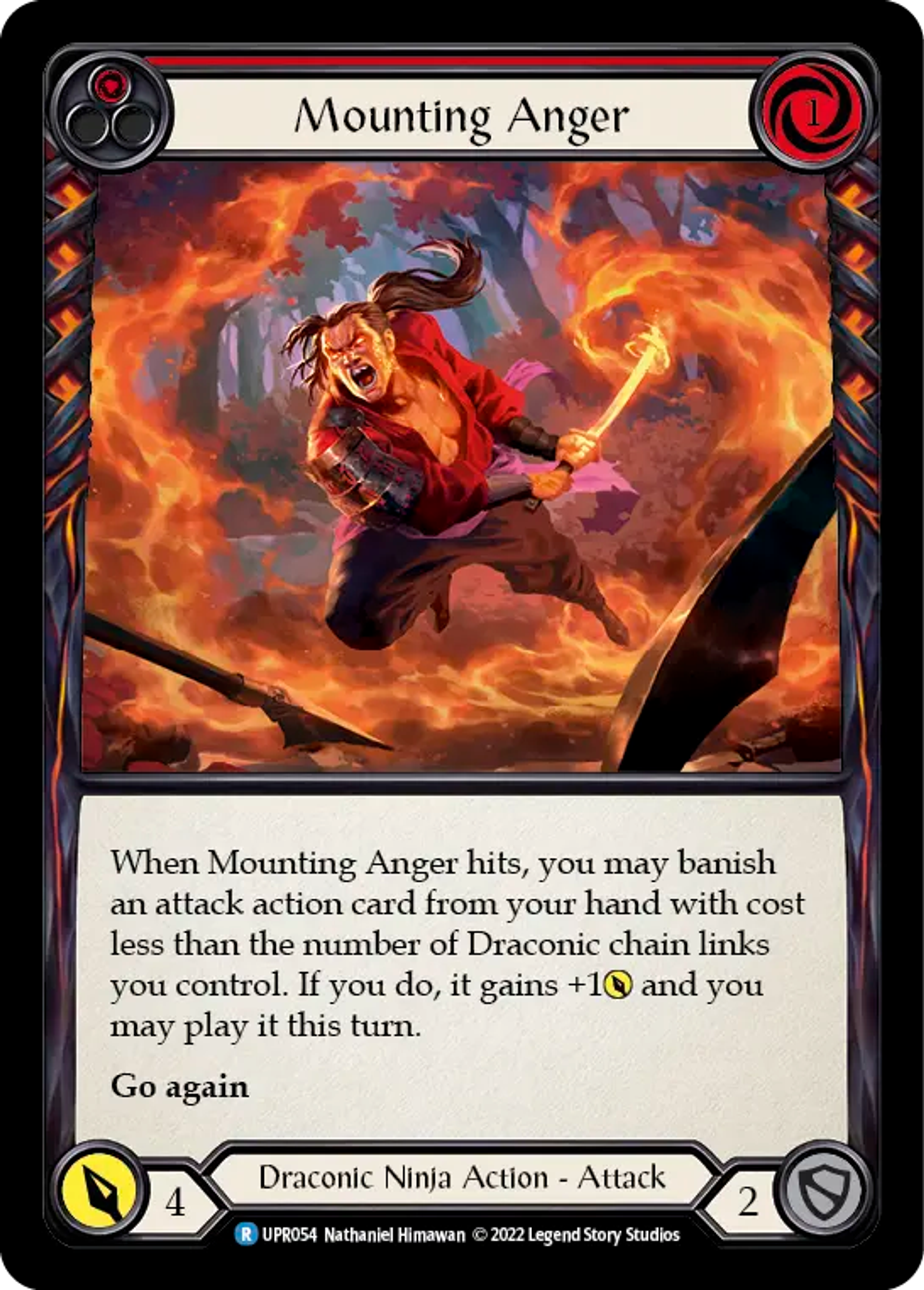 Mounting Anger (Red) — Uprising — Flesh and Blood
