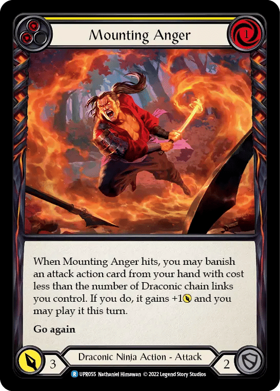 Mounting Anger (Yellow) — Uprising — Flesh and Blood