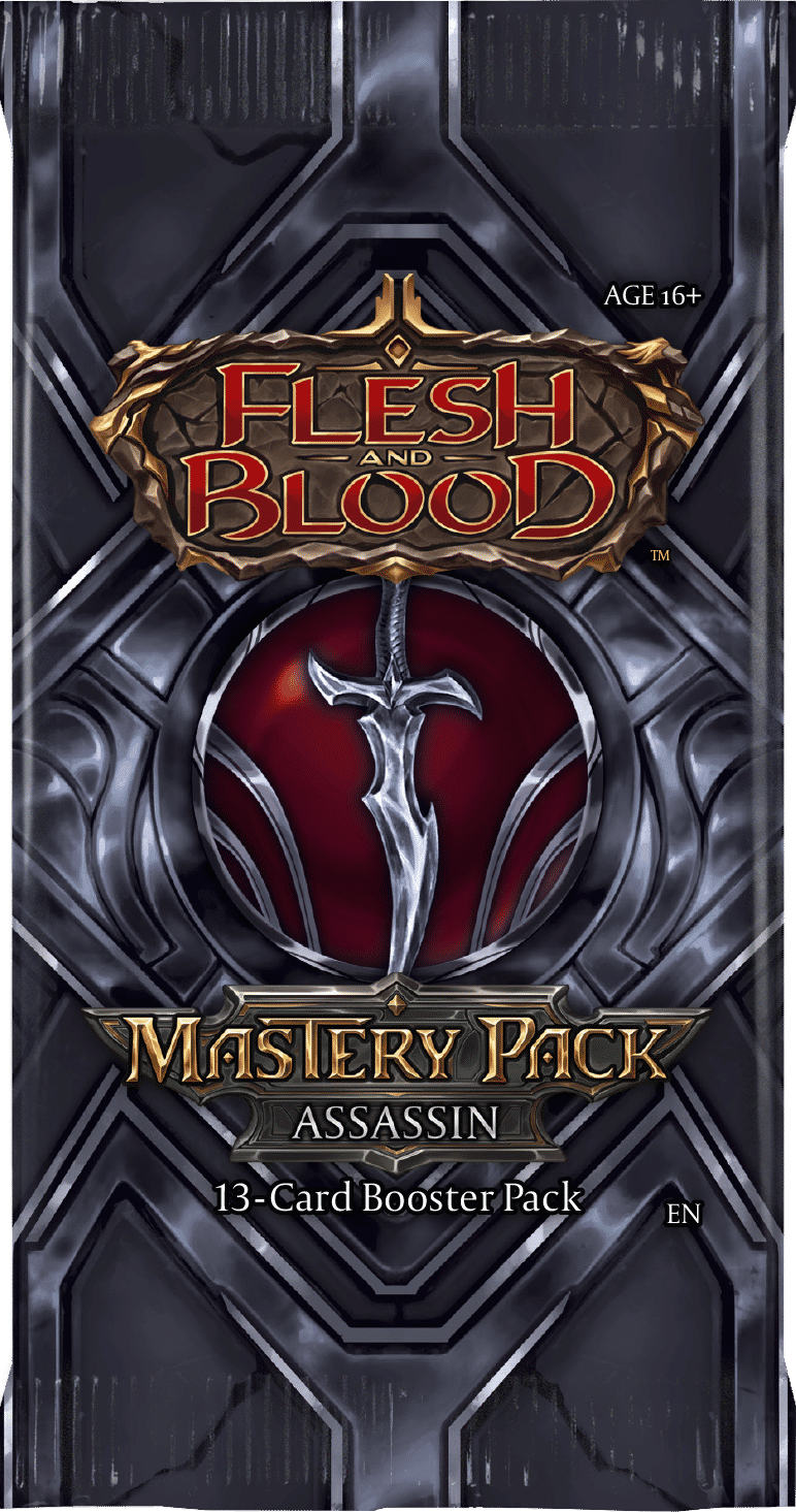 Mastery Pack Assassin Booster — Mastery Pack Assassin — Flesh and Blood
