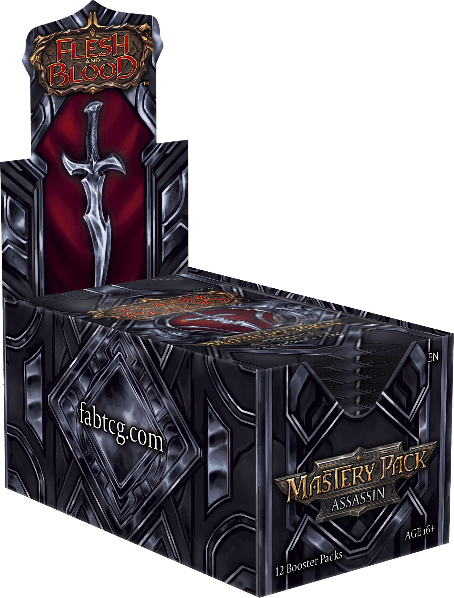 Mastery Pack Assassin Booster Box — Mastery Pack Assassin — Flesh and Blood