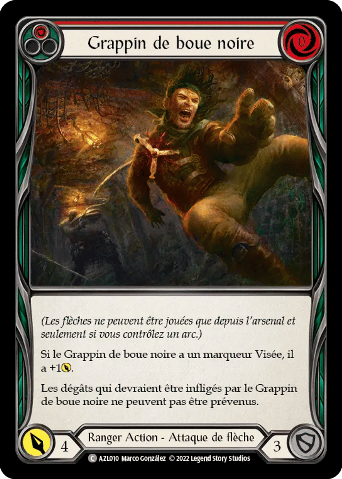 Grappin de boue noire from Azalea - Blitz Deck - Flesh and Blood