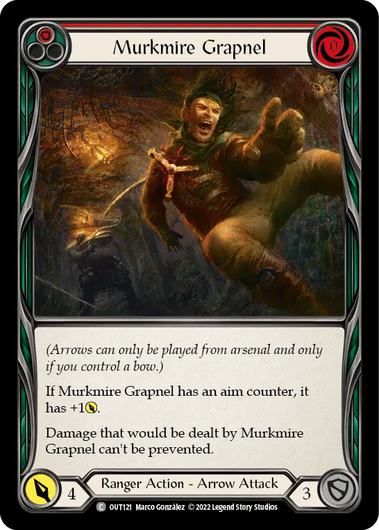 Murkmire Grapnel (Red) — Outsiders — Flesh and Blood