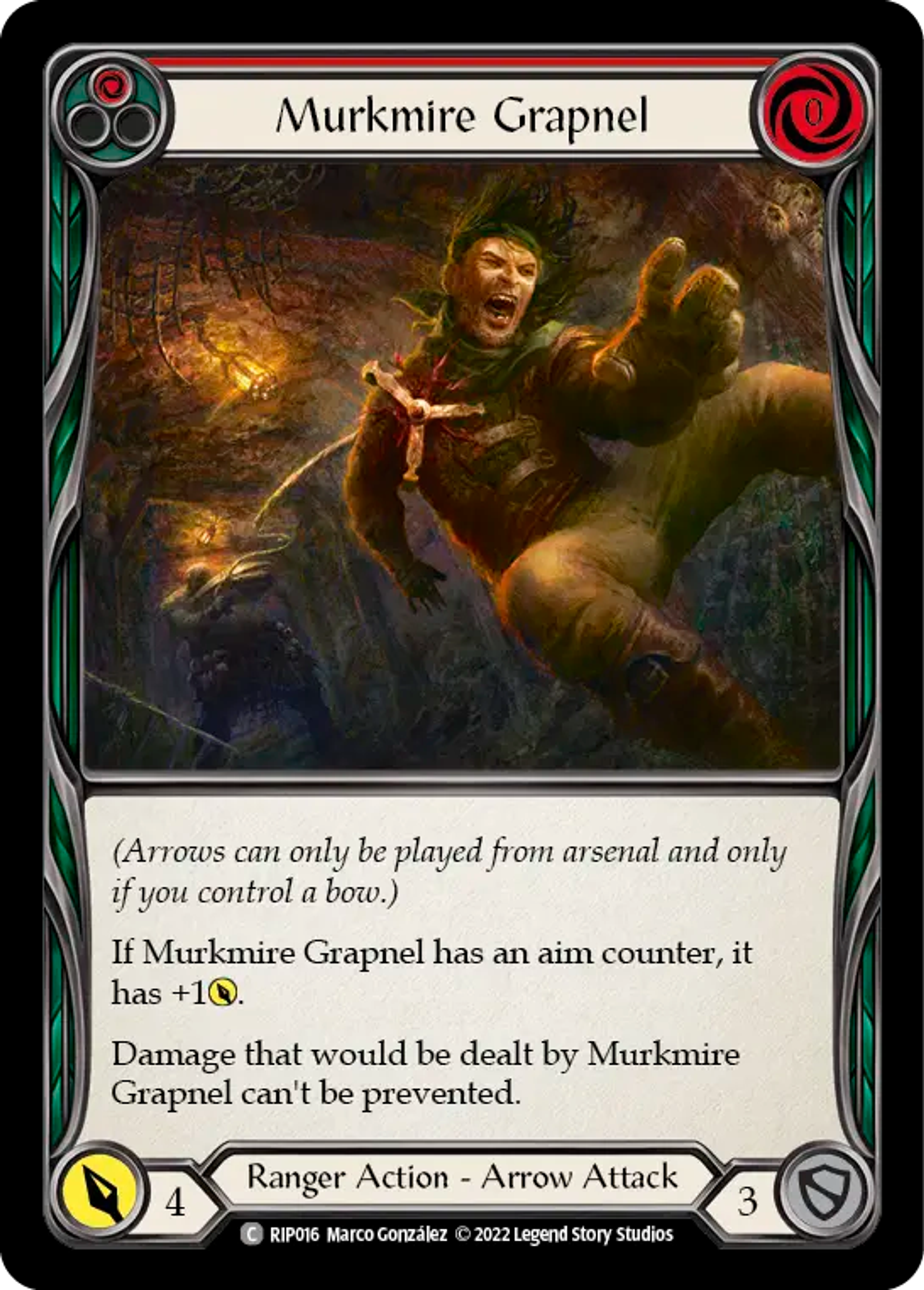 Murkmire Grapnel (Red) — Riptide - Blitz Deck — Flesh and Blood