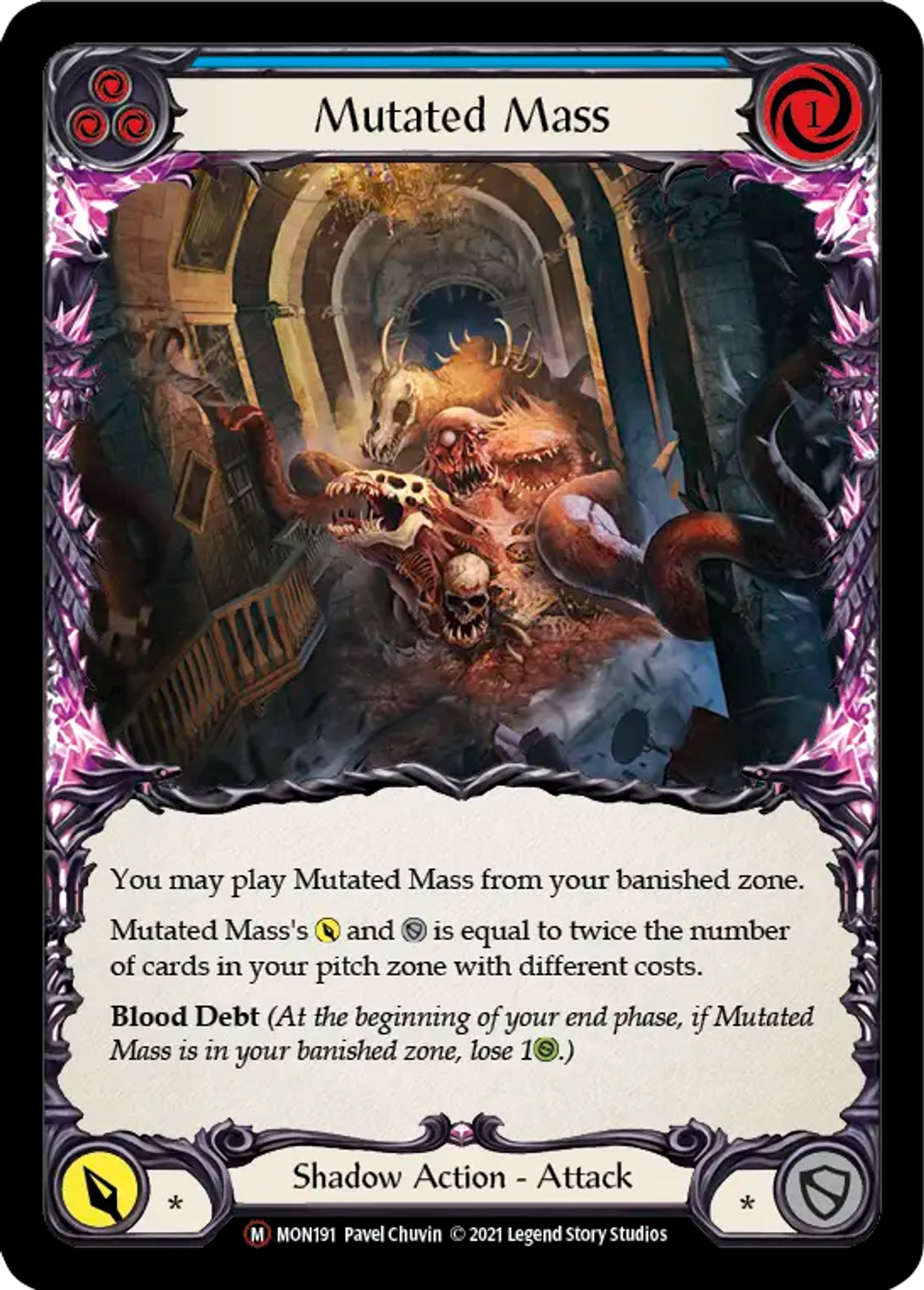 Mutated Mass — Monarch - Unlimited — Flesh and Blood